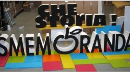 Scritte 3D personalizzate