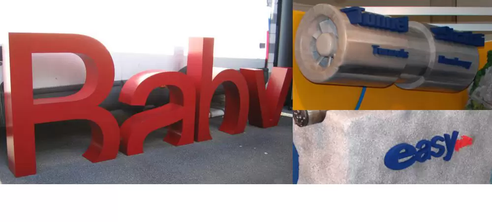 Scritte 3D personalizzate