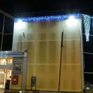 luminarie per centri commerciali
